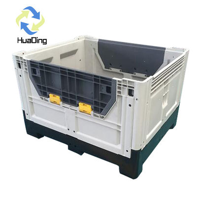 Versatile HUADING Plastic Pallet Box for Fruits and Vegetables Customizable Labeling