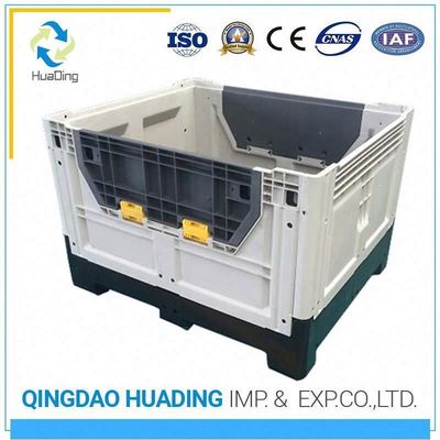 Versatile HUADING Plastic Pallet Box for Fruits and Vegetables Customizable Labeling