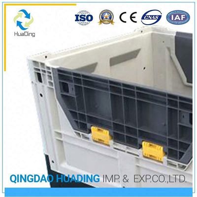 Versatile HUADING Plastic Pallet Box for Fruits and Vegetables Customizable Labeling