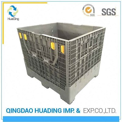 HUADING Industrial Pallet Box Product No HDFPC1210H975A with Wheels and Labeling Options