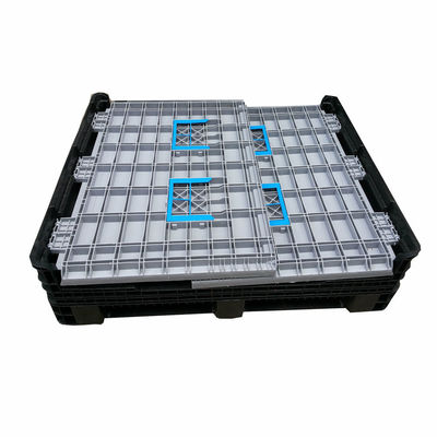 1210H860 Foldable Plastic Storage Container Stackable Pallet Bin Box for Dynamic Load