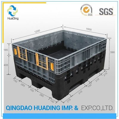 Customizable Foldable Storage Container Static Load 4T Labeling Options on Request