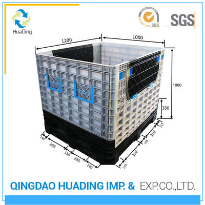 Logos and Numberings on Request HUADING Collapsible Containers 1210H1000B for Storage