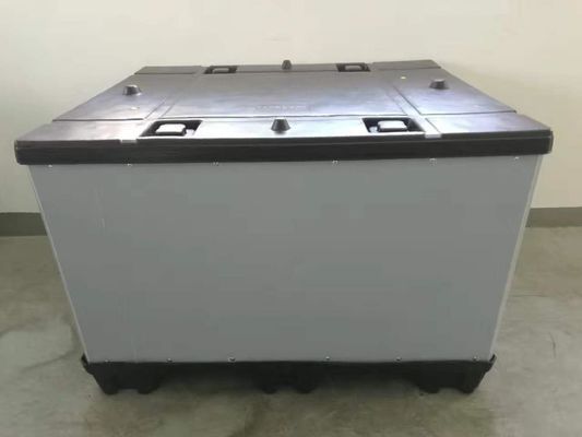 1200*1000*593 External Specification Collapsible Box Pallet with Lids HUADING's Product