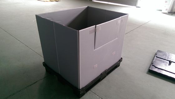 1200*1000*593 External Specification Collapsible Box Pallet with Lids HUADING's Product