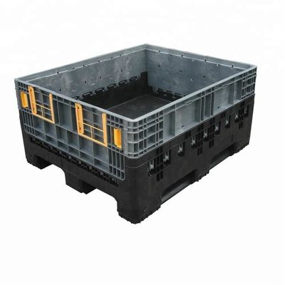 HUADING Big Bulk Collapsible Plastic Containers 1200*1000*590mm External Specification