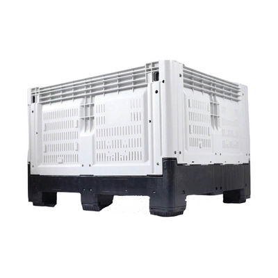 Foldable Pallet Storage Containers for Warehouse Heavy Duty Scale and Dynamic Load 1T