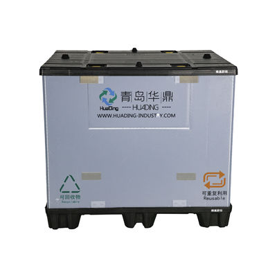 Collapsible Corrugated Plastic Pallet Box for Modern Packaging Solutions 1200*1000*850