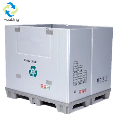 Auto Parts Autopack Korea Plastic Hard Board Coaming Pallet Box Custom Size Accepted