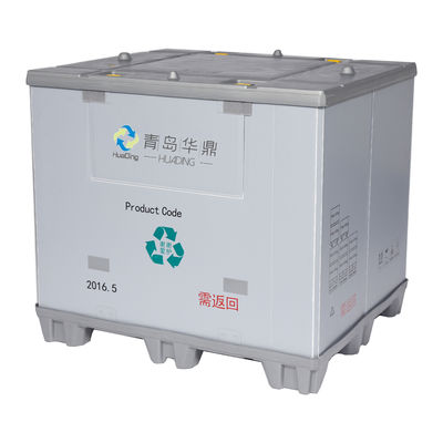 Dynamic Load 1500 kg Collapsible Plastic Coaming Board Crate for Automotive Industry