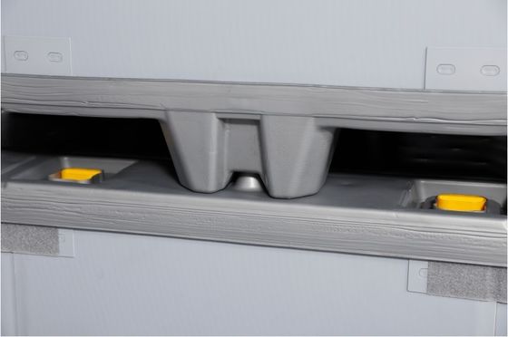 Dynamic Load 1500 kg Collapsible Plastic Coaming Board Crate for Automotive Industry