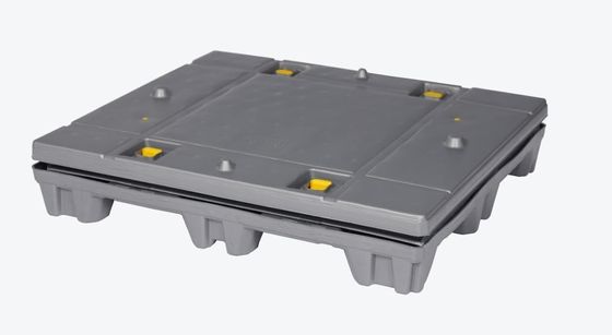 Dynamic Load 1500 kg Collapsible Plastic Coaming Board Crate for Automotive Industry