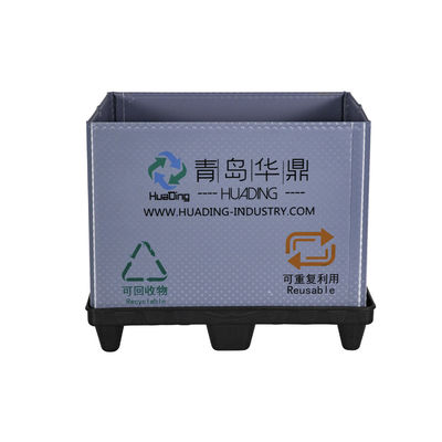 Customer's Logo Collapsible Gaylord Box for Customizable Automotive Packaging Design