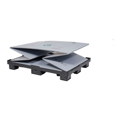 Collapsible Advantage Customizable HDPE Foldable Storage Plastic Pallet Box for Auto Parts