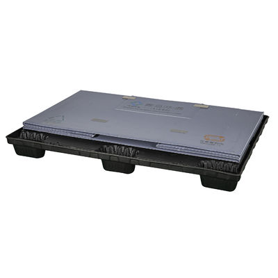 Recyclable Corrugated Sleeves Foldable Plastic Pallet Container with Long Service Life