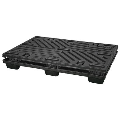 Recyclable Corrugated Sleeves Foldable Plastic Pallet Container with Long Service Life