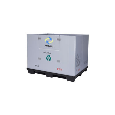 Customized Plastic Injection Molding Foldable Pallet Box for Reusable Gaylord Box