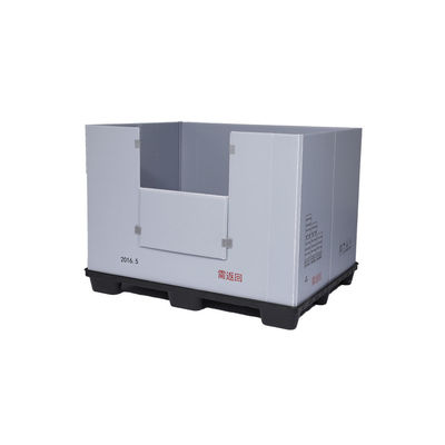 Customized Plastic Injection Molding Foldable Pallet Box for Reusable Gaylord Box