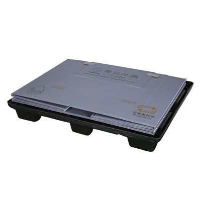 Auto Parts Plastic Pallet Box with 4T Static Load and 1.2T Dynamic Load 1200x1000mm