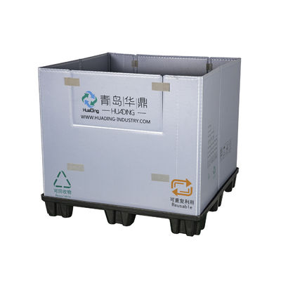 Industrial Vegetable Recyclable PP Sleeve Box Collapsible Plastic Pallet Box