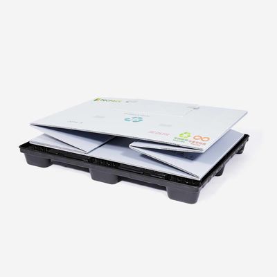 Folding Times ≥30 HUADING 1470*1150-Sunken Safety Stop Type Twin-Sheet Plastic Sleeve Boxes