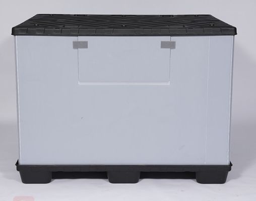 HDPE Material M Type Folding Customized Automotive Boxes Packaging Plastic Pallet Box