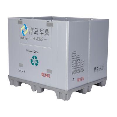 HUADING Collapsible Box for Car Battery Packaging in Automobile Spare Parts Industry