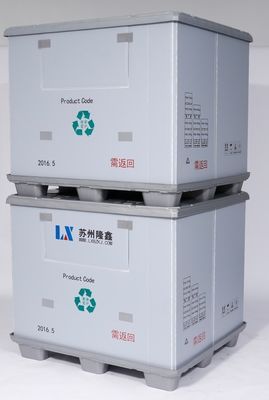 HUADING Collapsible Box for Car Battery Packaging in Automobile Spare Parts Industry