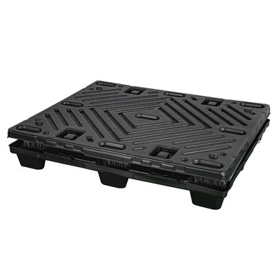 1200*800*1000mm HUADING Plastic Sleeve Box Coaming Foldable Storage Pallet Box for Racking
