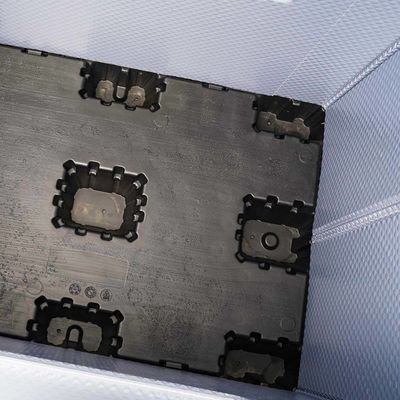 Optional Locks HUADING 1250*850-Hump Safety Stop Type Twin-Sheet Plastic Sleeve Boxes