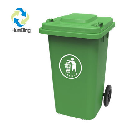 Plastic Standing Kitchen Garbage Trash Can with Wheels Large Size and Eco Friendly