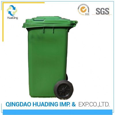 Plastic Standing Kitchen Garbage Trash Can with Wheels Large Size and Eco Friendly