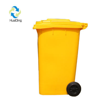 Outdoor Skip Bins 120L Plastic Trash Can with Rubber Wheel L570*W482*H950 All-Season