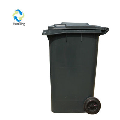 Outdoor Skip Bins 120L Plastic Trash Can with Rubber Wheel L570*W482*H950 All-Season