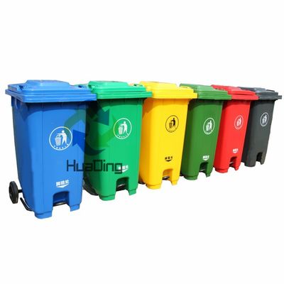 Rolling Cover Type 240L Plastic Rubbish Bin Custom Designed for Bulk Waste Disposal