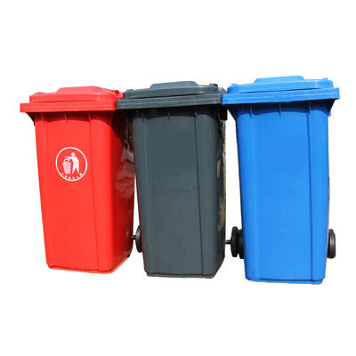 Rolling Cover Type 240L Plastic Rubbish Bin Custom Designed for Bulk Waste Disposal