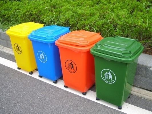 Rolling Cover Type 240L Plastic Rubbish Bin Custom Designed for Bulk Waste Disposal