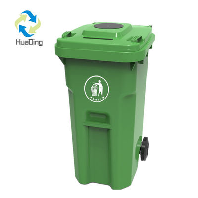 Convenient Induction Type Recycling Waste Bin with 2 Wheels and Labeling Options