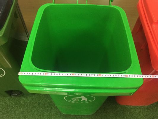 Convenient Induction Type Recycling Waste Bin with 2 Wheels and Labeling Options