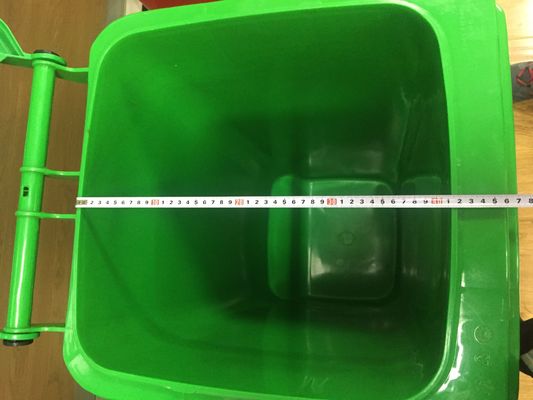 Convenient Induction Type Recycling Waste Bin with 2 Wheels and Labeling Options
