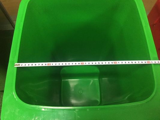 Convenient Induction Type Recycling Waste Bin with 2 Wheels and Labeling Options