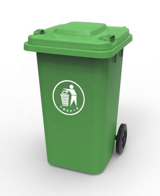 Racking HUADING Recycling Plastic Garbage Waste Bin Dustbin with 2 Wheels