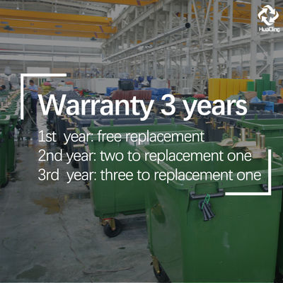 Rectangular Recycling Dust Bin for 120L Capacity and Environmental Waste
