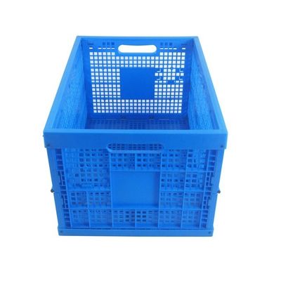 Gray Mesh Plastic Folding Crate The Perfect Solution for Industrial Storage and Transport