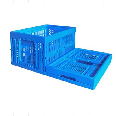 Plastic Crates for Storing Vegetables Foldable Design 560*360*260 Internal Size