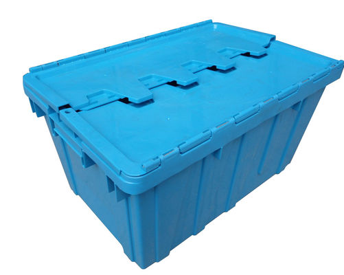 Customized Stackable Plastic Crates and Nestable Plastic Tote Boxes