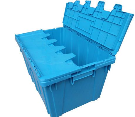 Customized Stackable Plastic Crates and Nestable Plastic Tote Boxes