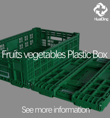 600*400*103 Folded Size Plastic Crates The Ultimate Storage Solution for Vegetables