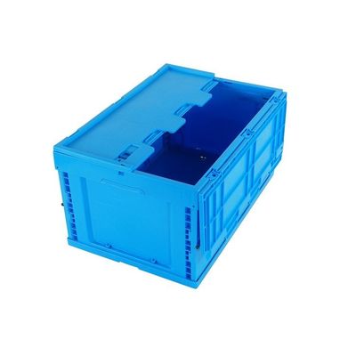 Auto Parts Storage Made Simple Plastic Nested and Stacked Hinged Container with Lid