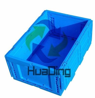 Auto Parts Storage Made Simple Plastic Nested and Stacked Hinged Container with Lid